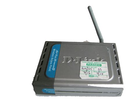 Dlink DWL-2100AP Access Point AirPlus XtremeG fv - 7523575222 ...