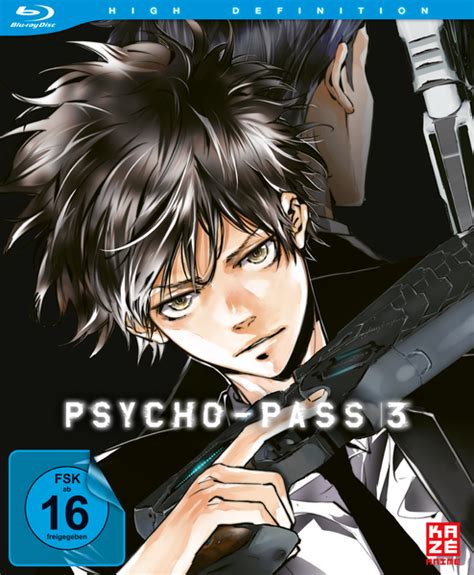 Psycho Pass Season 3 Box 1 Limited Collectors Edition Blu Ray