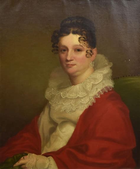 19th C Portrait Painting Of Sarah Poyntell Relf Aug 20 2019