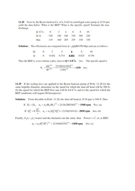 Solution Fluid Mechanics Solved Problems Part One Studypool