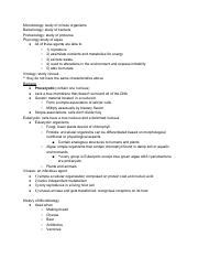 Microbiology Study Guide Pdf Microbiology Study Of Minute