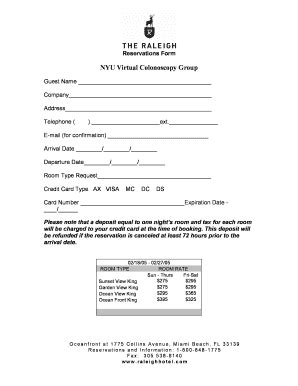 Hotel Reservation Pdf