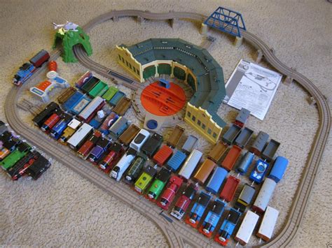 Tomy Trackmaster Thomas At Tidmouth Sheds Expanded Turntable Trains Lot 1864444501