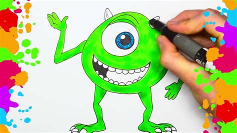 Imagenes De Mike Wazowski Para Dibujar OnlogDepo