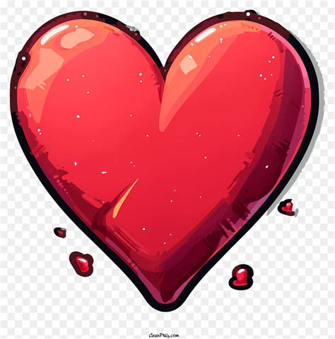 Emoji C Ur Plat Heartshaped Ballon Ballon Rouge Png Emoji C Ur