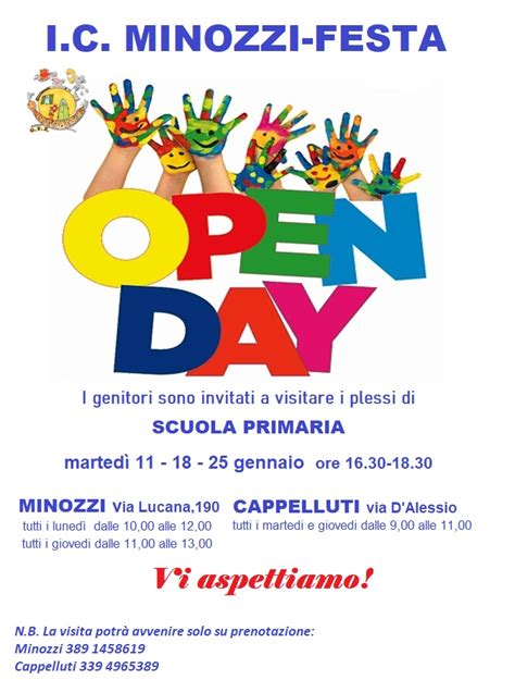 Attività di orientamento iscrizioni a s 2022 23 Open days dell