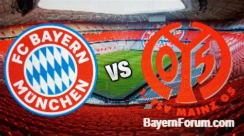 Bundesliga Soccer Bayern Munich Vs Mainz Live Score Youtube