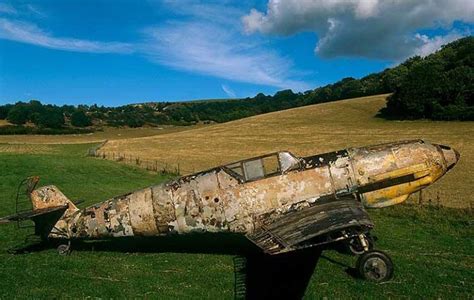 Messerschmitt Bf That Was Found In A Russian Lake Recovered By