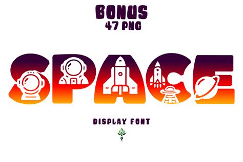 Space Font By Infontree Creative Fabrica