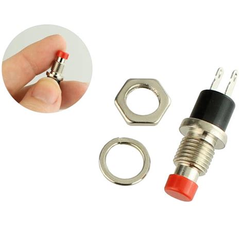 push button type  red color ram electronics website