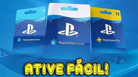 F Cil Como Resgatar Gift Card Da Psn Atualizado Youtube