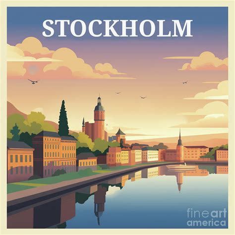 Stockholm Sweden Digital Art By Devon Watkis Fine Art America