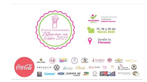 Festival Gastronómico Tulancingo con Sabor del 17 18 y 19 de marzo