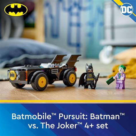 LEGO 76264 DC Batmobile Pursuit Batman Vs The Joker Building Toy Set