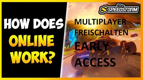 Ersteindruck Disney Speedstorm Early Access Multiplayer Freischalten