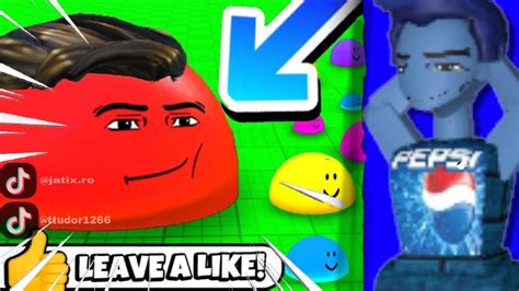 m am jucat pentru prima dată eat blobs simulator pe roblox YouTube