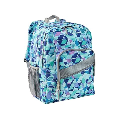 L.L.Bean Deluxe Book Pack Backpack, Fresh Mint Prism (0TXW709000) at Staples