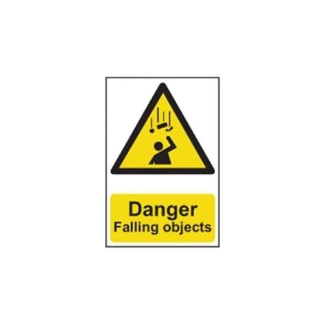 Danger Falling Object Sign