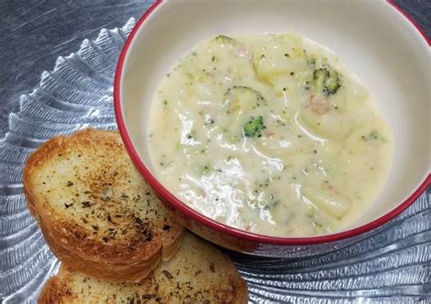 Easiest Way To Make Speedy Potato Broccoli Ham And Cheese Soup