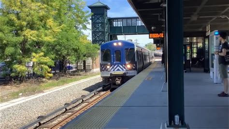 MTA Metro North Railroad Hudson Line Afternoon Action Tarrytown