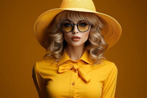 Premium Photo Stylish Women In Funky Fashion Dress Ai