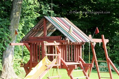 Upgrade Your Backyard Playground with a Stylish Wood Roof