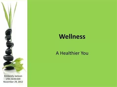 Wellness Presentation Template