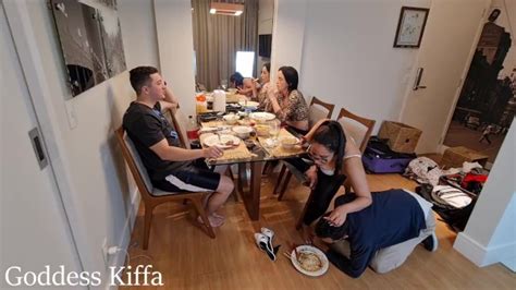 Mistress Kiffa Cuckold Real Life Ep 6 Cuck Serves Dinner To Alpha Couple And Vitoria And Serves