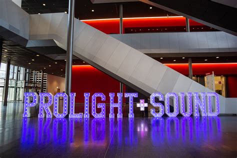 Prolight Sound 2024 Startet In Frankfurt Am Main ProMediaNews