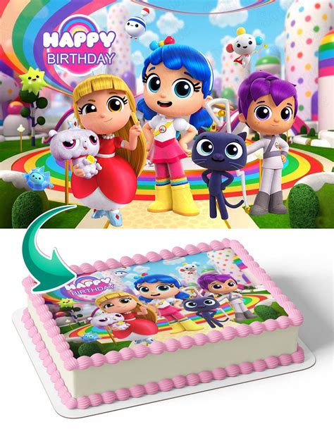True And The Rainbow Kingdom Tr Edible Cake Toppers Ediblecakeimage