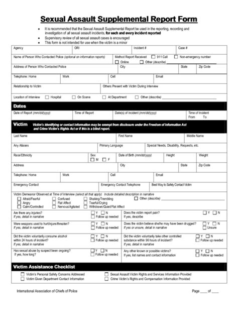 Top 5 Police Incident Report Form Templates Free To Download In Pdf Format