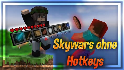 Minecraft Skywars ABER Ohne Hotkeys YouTube