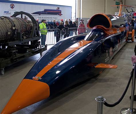 Bloodhound 1000mph Land Speed Record Project Car Sonic Car Fast Cars