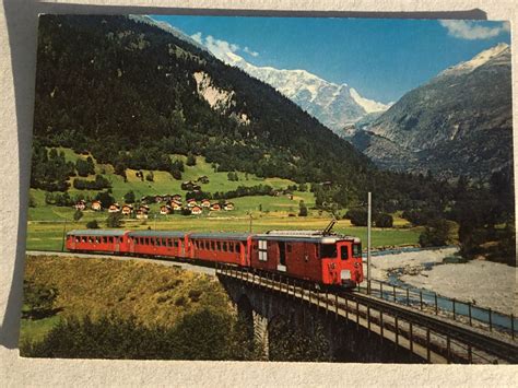 AK Fiesch Furka Oberalp Bahn MGB Kaufen Auf Ricardo