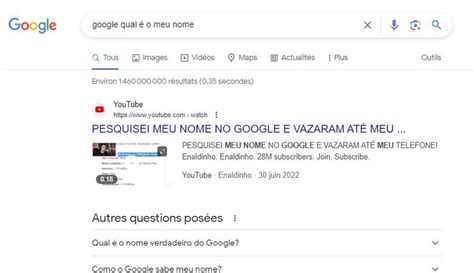 Google qual é meu nome Veja 6 pesquisas curiosas feitas no buscador