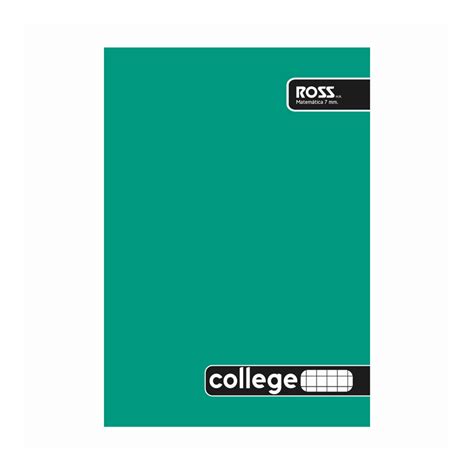 Cuaderno College Ross Liso M7 80 Hojas