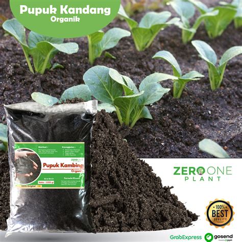 Jual Pupuk Kandang Kambing Organik Premium Media Tanam Fermentasi