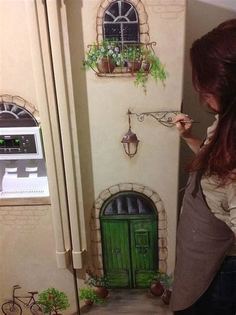 Креативная роспись стен и не только | Mural wall art, Wall painting ...