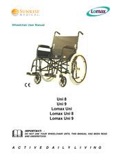 Sunrise Medical Lomax Uni Manuals Manualslib