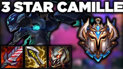 3 STAR CAMILLE CARRY SET 8 A D M I N COMP GUIDE TEAMFIGHT TACTICS