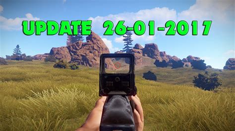 Rust Update 26 01 2017 Holo Sight F1 Grenade And Plant Hydration