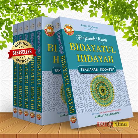 Jual Terjemah Kitab Bidayatul Hidayah Teks Arab Indonesia Lengkap