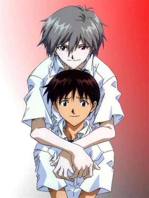 Kaworu And Shinji Nagisa Kaworu Photo 12860375 Fanpop