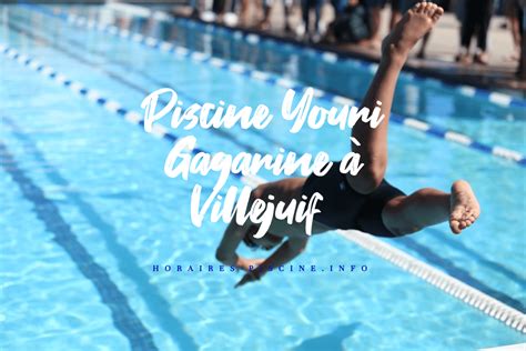 Piscine Youri Gagarine à Villejuif Horaires Tarifs et Infos