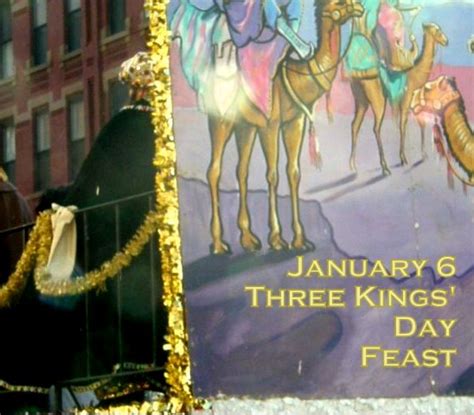 January 6 Three Kings Day Feast