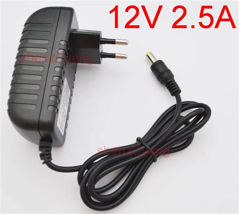 High Quality 1PCS 12V 2 5A 2500mA 30W Led Power Adapter EU Plug For