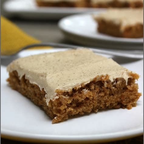 Maple Cinnamon Sweet Potato Bars Recipe