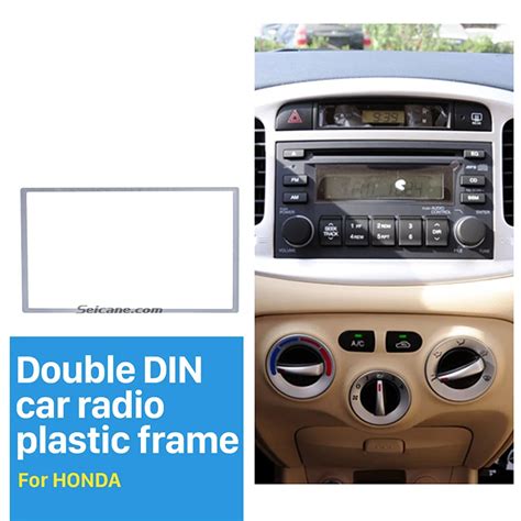 Seicane Radio De Coche Universal 2 DIN 178x102mm Panel De DVD Marco