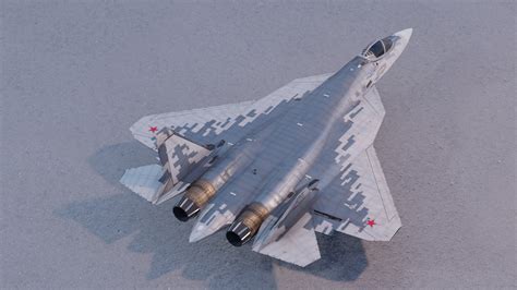 Sukhoi Su 57 Felon 3d Model By Netrunner Pl