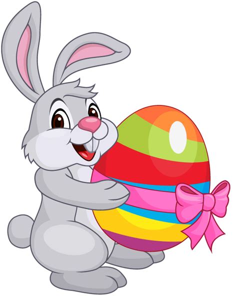 Easter Bunny Cartoon Celebration Png Image